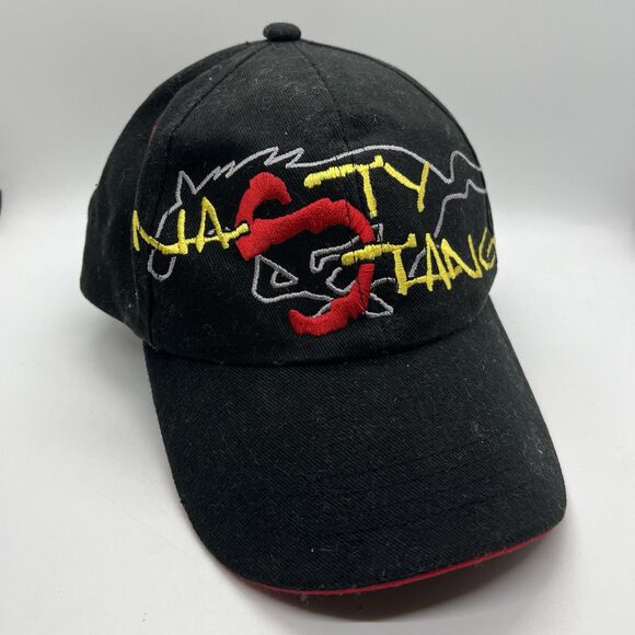 Vintage Rare Ford Motorsport Baseball Hat Cap Nasty Stang Mustang Adjustable - Picture 1 of 7